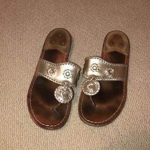 USED Jack Rogers Platinum Womens Size 9